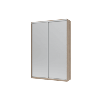 Шкаф купе Сити Лайт Doros Дуб сонома 2 Зеркала 150х45х225 (42002038)