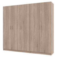 Комплект шкафов для одежды Doros Промо (2 шт.) 225х48х204 см Дуб сонома (DRS-011214)