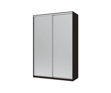 Шафа купе Сіті Лайт Doros Венге 2 Дзеркала 150х60х225 (240106) Шафа купе Сіті Лайт Doros Венге 2 Дзеркала 150х60х225 (240106)