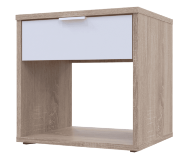 Тумба N2 Doros Дуб сонома / Білий 40х33,1х41,2 (41510007)