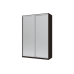 Шкаф купе Сити Лайт Doros Венге 2 Зеркала 150х60х225 (240106)