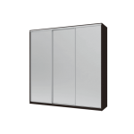 Шкаф купе Сити Лайт Doros Венге 3 Зеркала 225х60х225 (44900081)