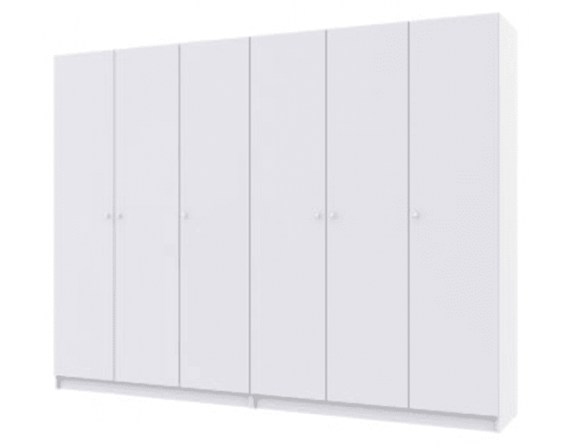 Комплект шкафов для одежды Doros Промо (2 шт.) 270х48х204 см Белый (DRS-011215)