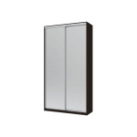 Шкаф купе Сити Лайт Doros Венге 2 Зеркала 120х60х225 (240040)
