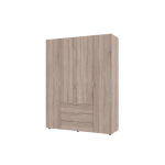 Комплект шкафов для одежды Doros Гелар (2 шт.) 155х49,5х203,4 см Дуб сонома (DRS-011110)