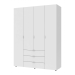 Комплект шкафов для одежды Doros Гелар (2 шт.) 155х49,5х203,4 см Белый (DRS-011104)