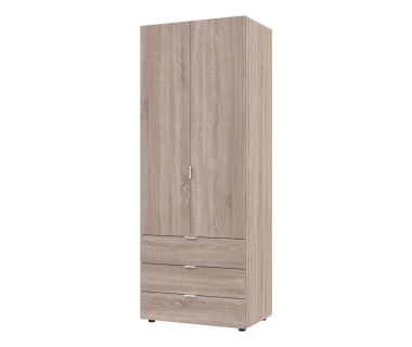 Шапа для одягу Гелар Doros колір Сонома 2 двері ДСП 77,5х49,5х203,4 (80737022) Шапа для одягу Гелар Doros колір Сонома 2 двері ДСП 77,5х49,5х203,4 (80737022)