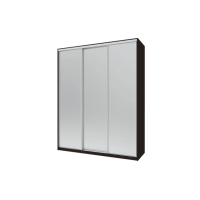 Шкаф купе Сити Лайт Doros Венге 3 Зеркала 180х60х225 (240131)