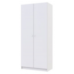 Шкаф распашной для одежды Doros Промо 90х48х204 см Белый (DRS-011197)