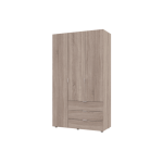 Шкаф распашной для одежды Doros Гелар 116,2х49,5х203,4 см Дуб сонома (DRS-011101)