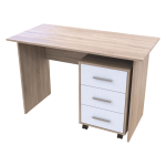 Офисный стол Doros Т3 120х60х78 см Дуб cонома/Белый (DRS-011314)