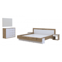 Спальня Hugo 5 Doros Тахо / Білий гладкий ДСП (44900100)