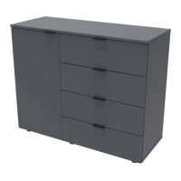 Комод С1 Doros Графит 100х38,1х81,2 (41510069)