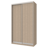 Шафа купе Сіті 24 Doros Дуб сонома 2 ДСП 140х60х240 (42001008)
