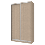 Шафа купе Сіті 24 Doros Дуб сонома 2 ДСП 140х60х240 (42001008)