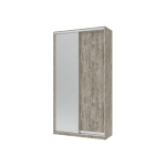 Шкаф купе Сити Лайт Doros Клондайк 1 ДСП / 1 Зеркало 120х60х225 (240068)