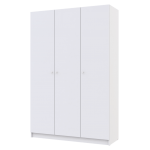 Шкаф распашной для одежды Doros Промо 135х48х204 см Белый (DRS-011204)