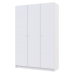 Шафа для одягу Promo Біла/Біла 3 ДСП 135х48х204 (44900197)