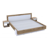 Спальня Hugo 3 Doros Тахо / Білий гладкий ДСП (42002113)