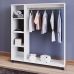 Гардеробная стойка Doros Д1 100х41,6х129,4 см Белый (DRS-011415)