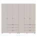 Комплект шкафов для одежды Doros Гелар (2 шт.) 232,4х49,5х203,4 см Кашемир (DRS-011241)