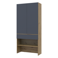 Прихожая Doros Сплит 94х39х200 см Дуб артизан/Графит (DRS-011469)