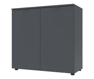 Комод в гостиную Doros Рон 3 80х38х81 см Графит (DRS-011297)