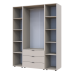 Комплект шкафов для одежды Doros Гелар (3 шт.) 153,9х49,5х203,4 см Кашемир (DRS-011244)