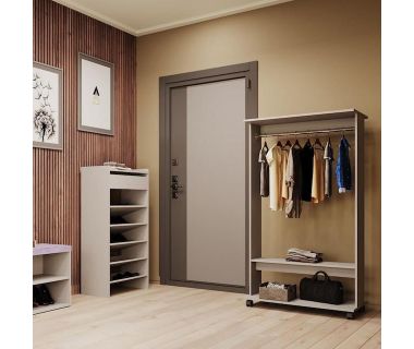 Гардеробная стойка Doros Д2 85х41,6х150 см Дуб сонома (DRS-011417)