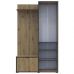 Передпокій із дзеркалом Doros Дора 113,5х40х192 см Дуб артизан (DRS-011340)