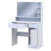 Туалетный столик с зеркалом Doros Эстель 90х38х135 см Белый (DRS-011472)