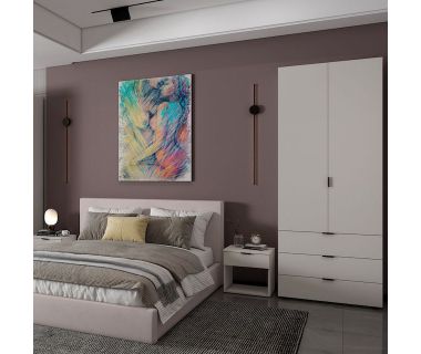 Шкаф распашной для одежды Doros Гелар 116,2х49,5х203,4 см Кашемир (DRS-011167) Шкаф распашной для одежды Doros Гелар 116,2х49,5х203,4 см Кашемир (DRS-011167)