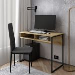 Стіл письмовий з полицею Doros Барт 100х55х78,1 см Дуб евок (DRS-011427)