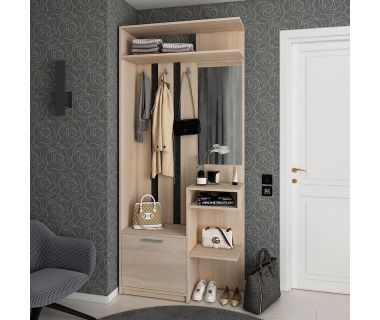 Прихожая Doros Ривьера 91,5х30х203 см Дуб сонома (DRS-011333) Прихожая Doros Ривьера 91,5х30х203 см Дуб сонома (DRS-011333)
