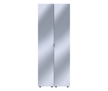 Комплект пеналов для одежды Doros Гелар (2 шт.) 78х49,5х203,4 см 2 Зеркала/Кашемир (DRS-011261)