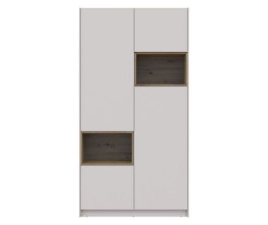 Шкаф для одежды с нишей Doros Дэйл 115,2х52х220 см Кашемир/Дуб артизан (DRS-011284) Шкаф для одежды с нишей Doros Дэйл 115,2х52х220 см Кашемир/Дуб артизан (DRS-011284)