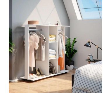 Гардеробная стойка Doros Д3 130х40,6х121 см Білий (DRS-011418) Гардеробная стойка Doros Д3 130х40,6х121 см Білий (DRS-011418)