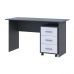 Офісний стіл Doros Т3 120х60х78 см Графіт/Білий (DRS-011315)
