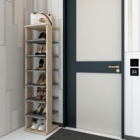 Полка для обуви Doros Паоло 38,4х38,4х153,4 см Дуб сонома/Графит (DRS-011438)