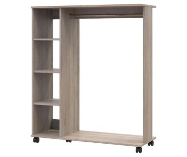 Гардеробная стойка Doros Д1 100х41,6х129,4 см Дуб сонома (DRS-011421) Гардеробная стойка Doros Д1 100х41,6х129,4 см Дуб сонома (DRS-011421)