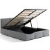 Двоспальне ліжко (підйомний механізм) Doros Мона 160x200 см Сірий (DRS-011391)