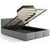 Двоспальне ліжко (підйомний механізм) Doros Мона 160x200 см Сірий (DRS-011391)