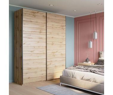 Шафа купе Doros G-Caiser Дуб Евок 2 ДСП/3 частини 180х60х240 (DRS-011576)