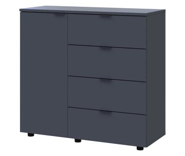 Комод в гостиную Doros Гелар GС1 100х40х81,2 см Графит (DRS-011288)
