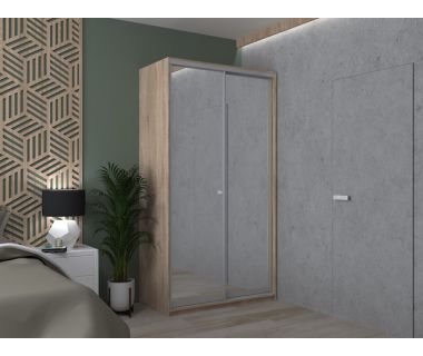 Шкаф-купе двухдверный Doros Сити Лайт 120х45х225 см Дуб сонома/2 Зеркала (DRS-011085) Шкаф-купе двухдверный Doros Сити Лайт 120х45х225 см Дуб сонома/2 Зеркала (DRS-011085)