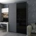 Шкаф-купе двухдверный Doros G-Caiser 180х60х240 см Графит/1 Черное стекло (DRS-011037)