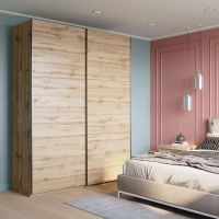 Шафа купе Doros G-Caiser Дуб Евок 2 ДСП/3 частини 180х60х240 (DRS-011576)