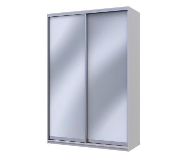 Шафа купе Doros Сіті Лайт Сірий світлий 2 Дзеркала 150х60х225 (DRS-011550) Шафа купе Doros Сіті Лайт Сірий світлий 2 Дзеркала 150х60х225 (DRS-011550)