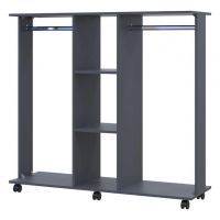 Гардеробна стійка Doros Д3 130х40, 6х121 см Графіт (DRS-011424)