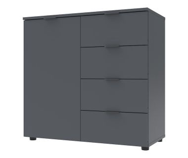 Комод у вітальню Doros Рон 1 80х38х81 см Графіт (DRS-011293)